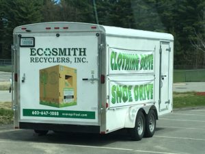 Host a clothing and shoe drive with Ecosmith Recyclers